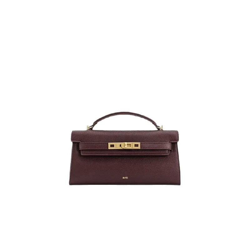JW PEI Noor Mini Crocodile Embossed Top Handle Satchel Purse