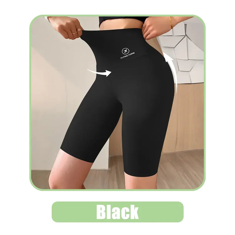 Women's Yoga Shorts High Waist Push Up Gym Fitness