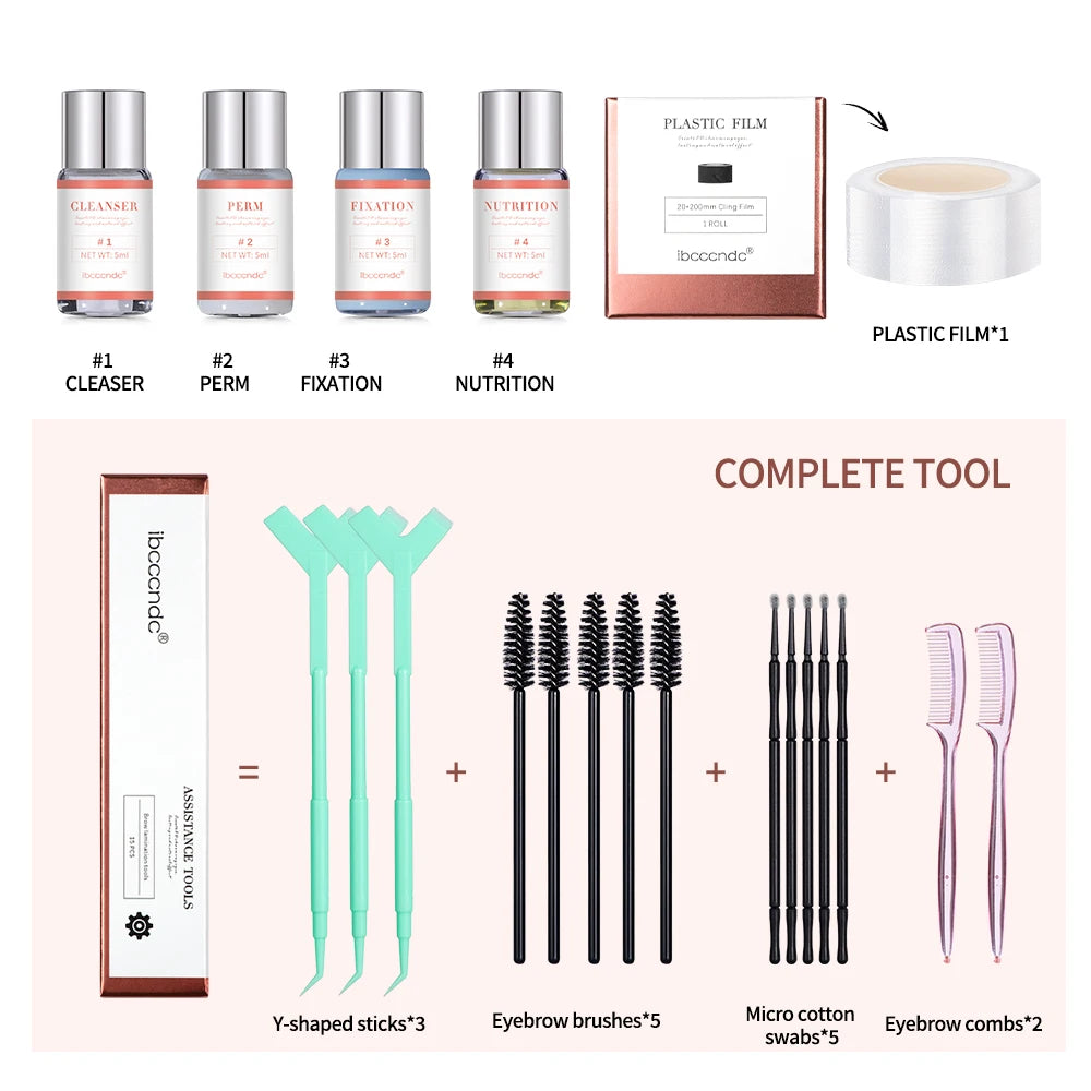 Lakerain Brow Lift Lamination Kit For Professional Eyebrow Lifting