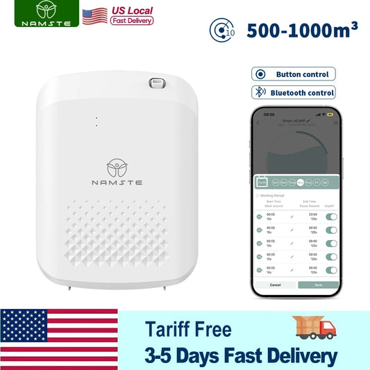 Namste Smart Aroma Diffuser With Bluetooth Control And Fan