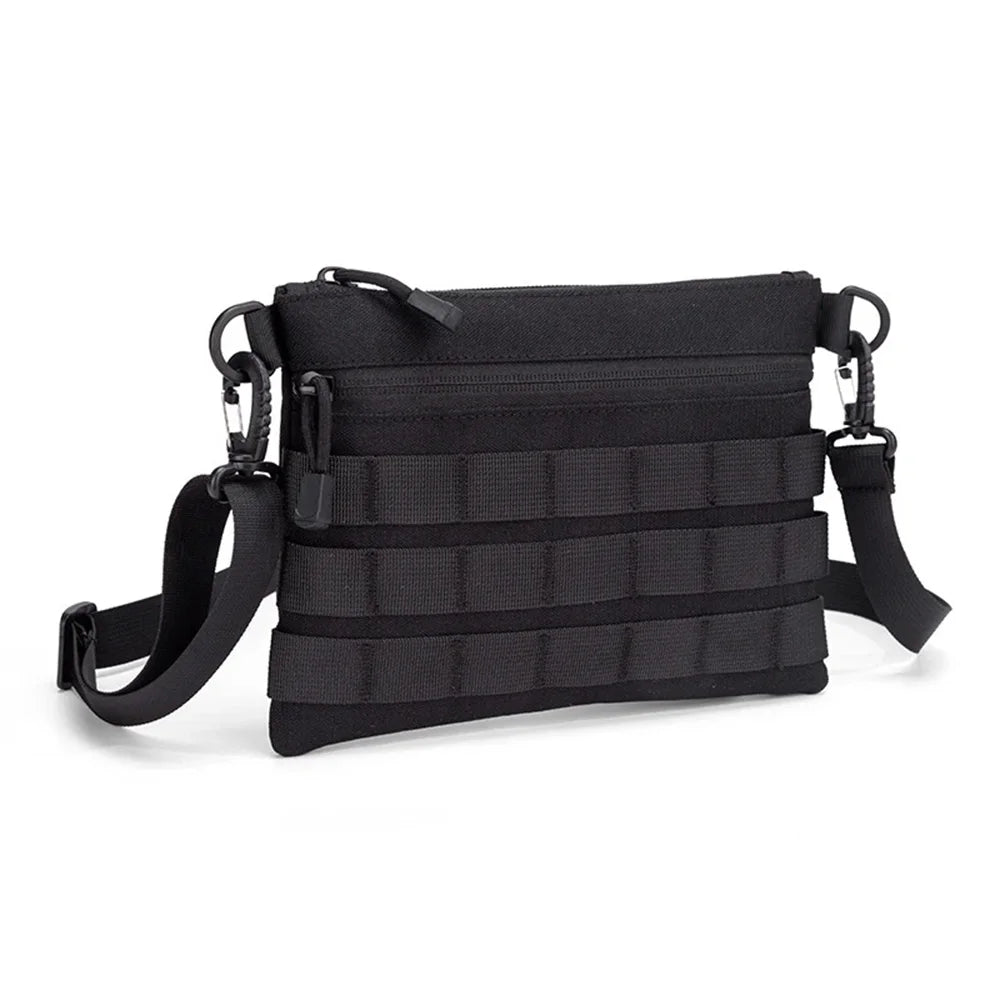 Nyxia Tactical Molle Crossbody Bag 600D Nylon Chest Pouch
