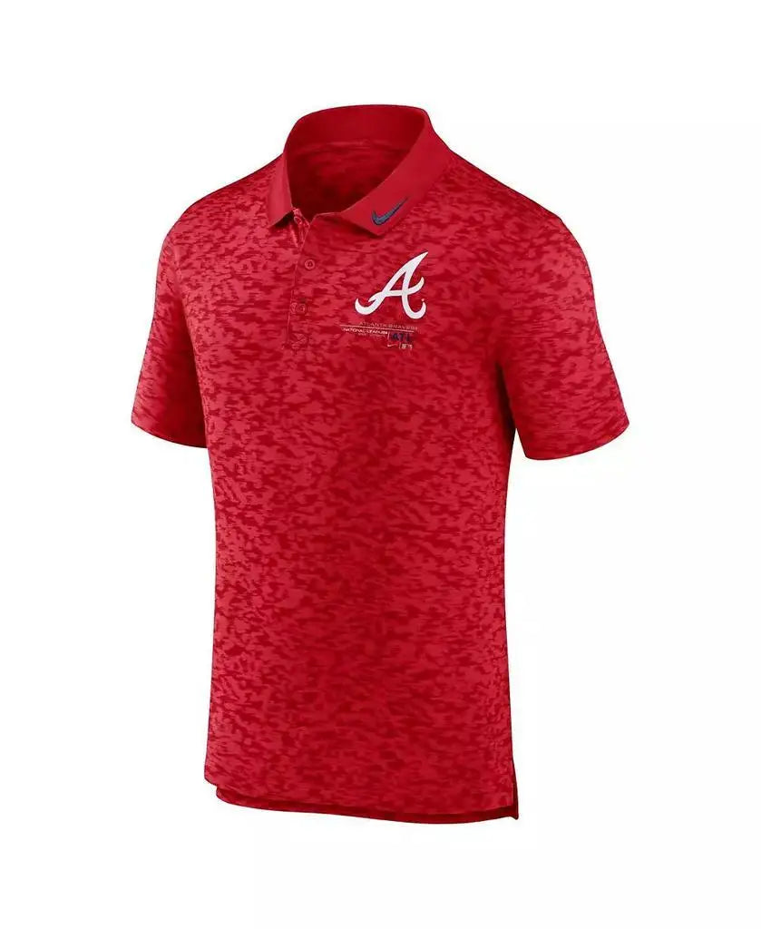 Nike Men's Atlanta Braves Next Level Polo Shirt Performance