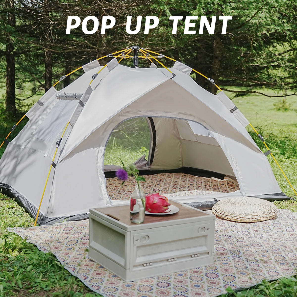 Pakicetus Instant Pop Up Dome Tent For Camping Outdoors