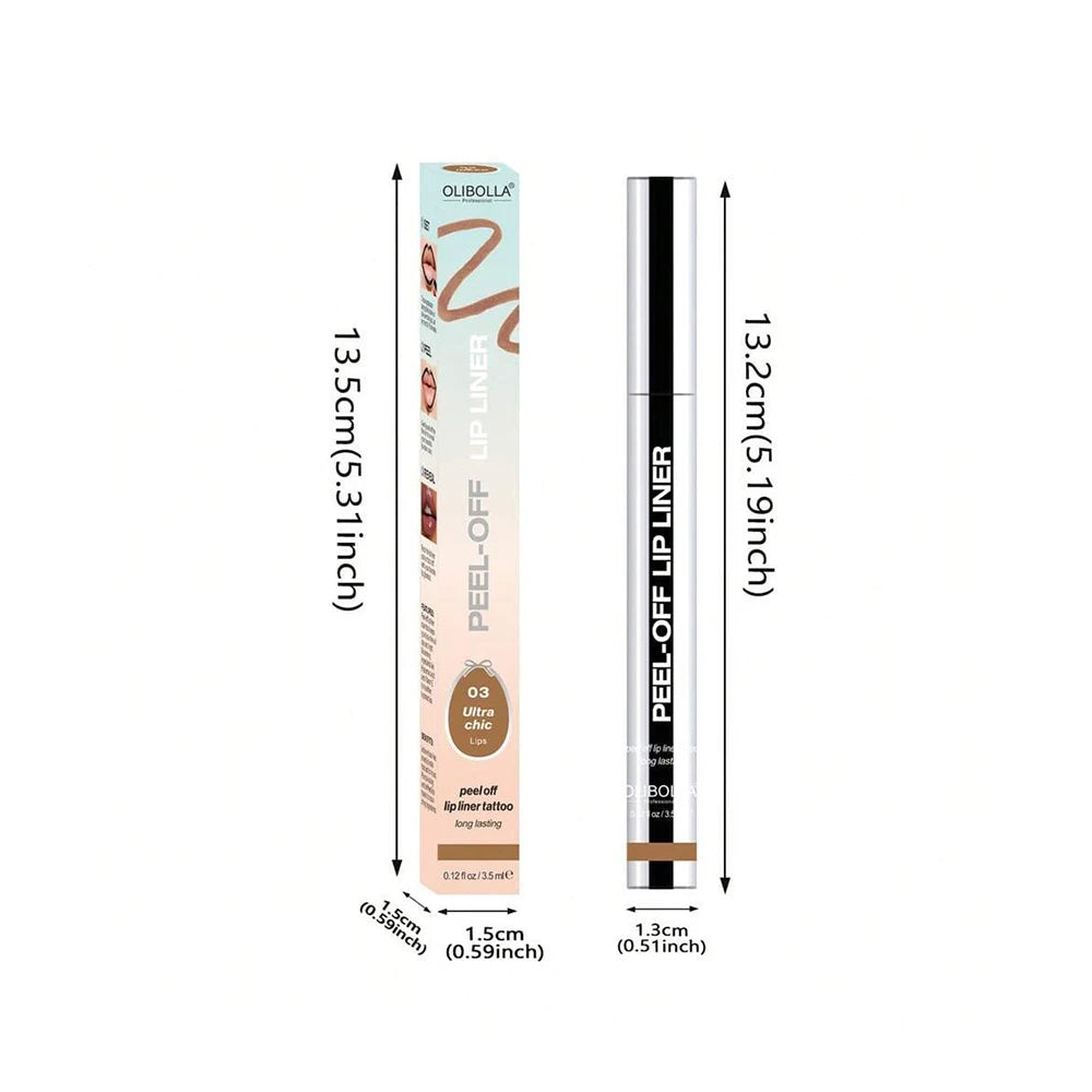 Peel Off Lip Liner Tattoo Gloss Waterproof Long Lasting Lip Tint