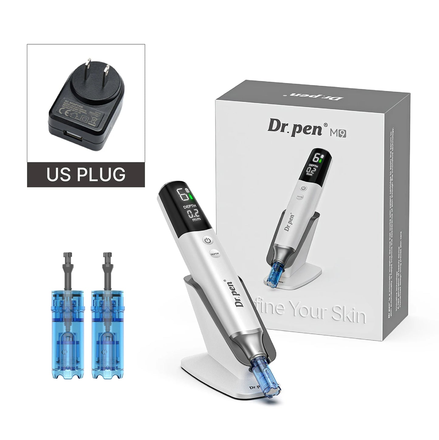 Hello Face DrPen M9 Microneedle Device With M300 LED Mask