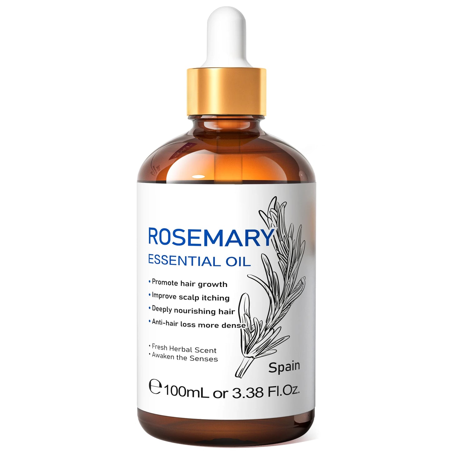 HIQILI Rosemary Jasmine Lavender Mint Essential Oils For Hair Care