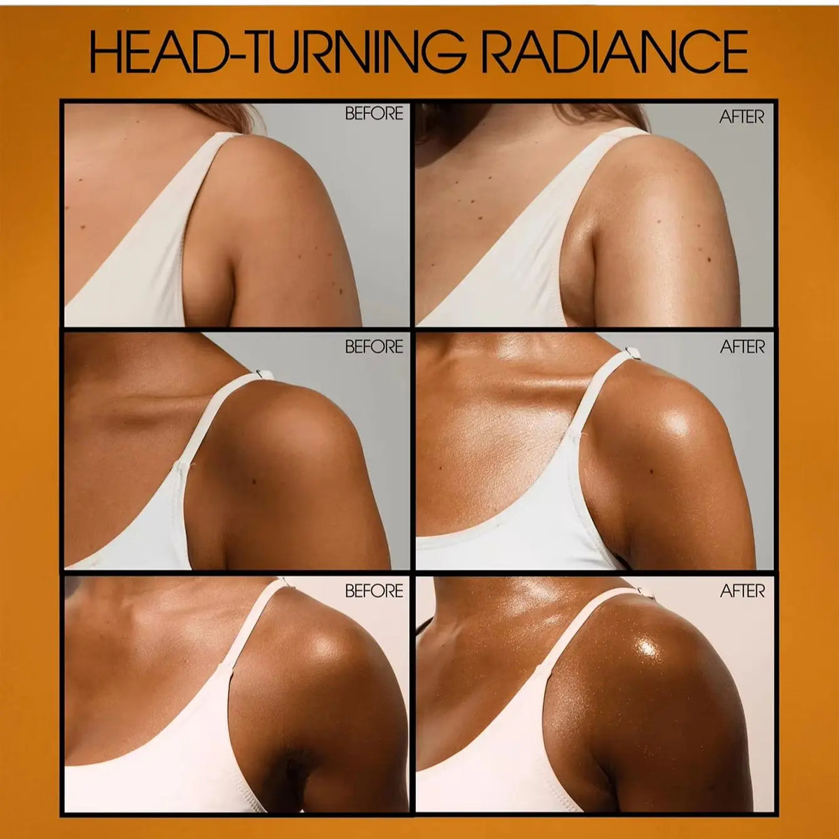 YOCITY Coconut Shimmer Body Oil For Radiant Moisturized Skin