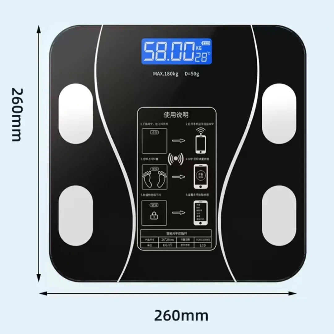 USB Intelligent Body Fat Scale For Accurate Weight Measurement