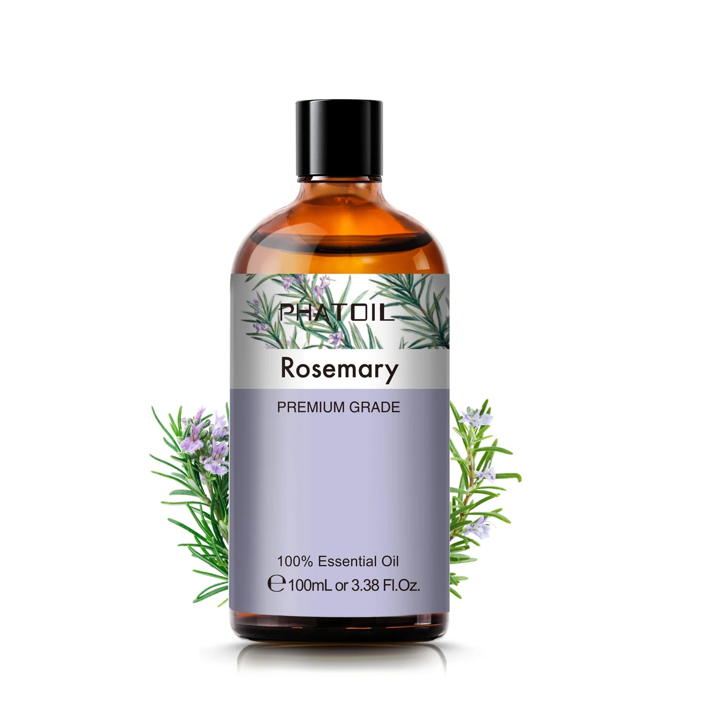 PHATOIL Pure Natural Essential Oils Set Rose Orange Lemon Lavender