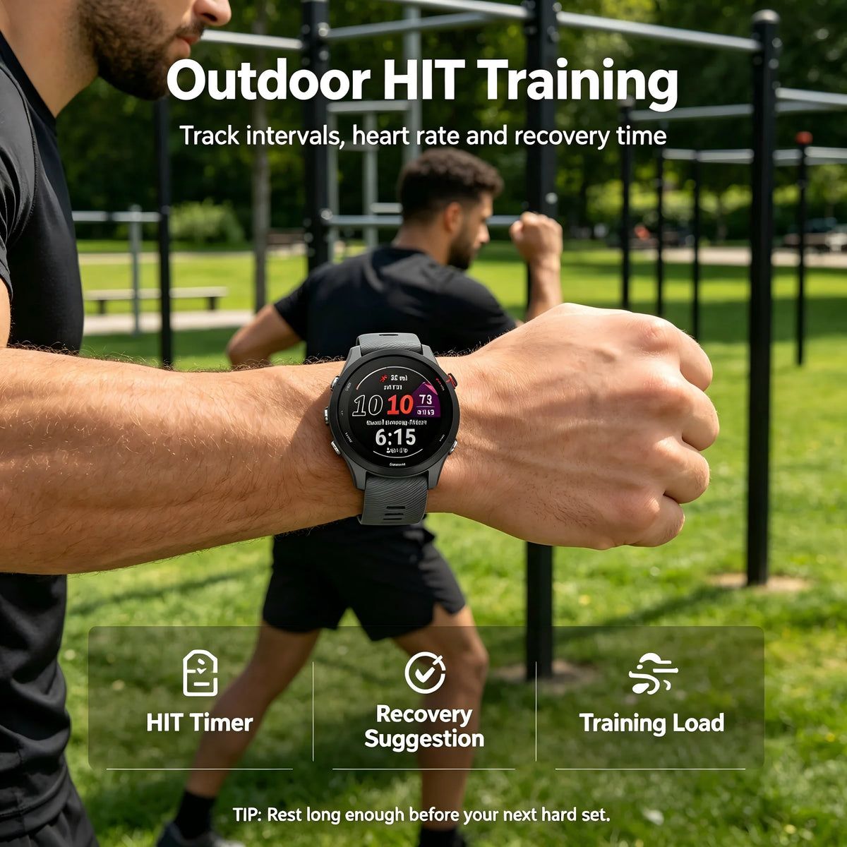 Garmin Forerunner 255 Fitness Smartwatch With Long Battery