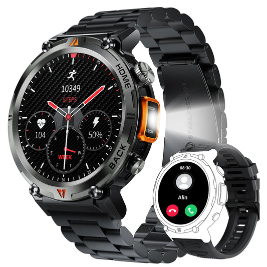 LaNikar KE3 Bluetooth Call Smart Watch For Men With Screen