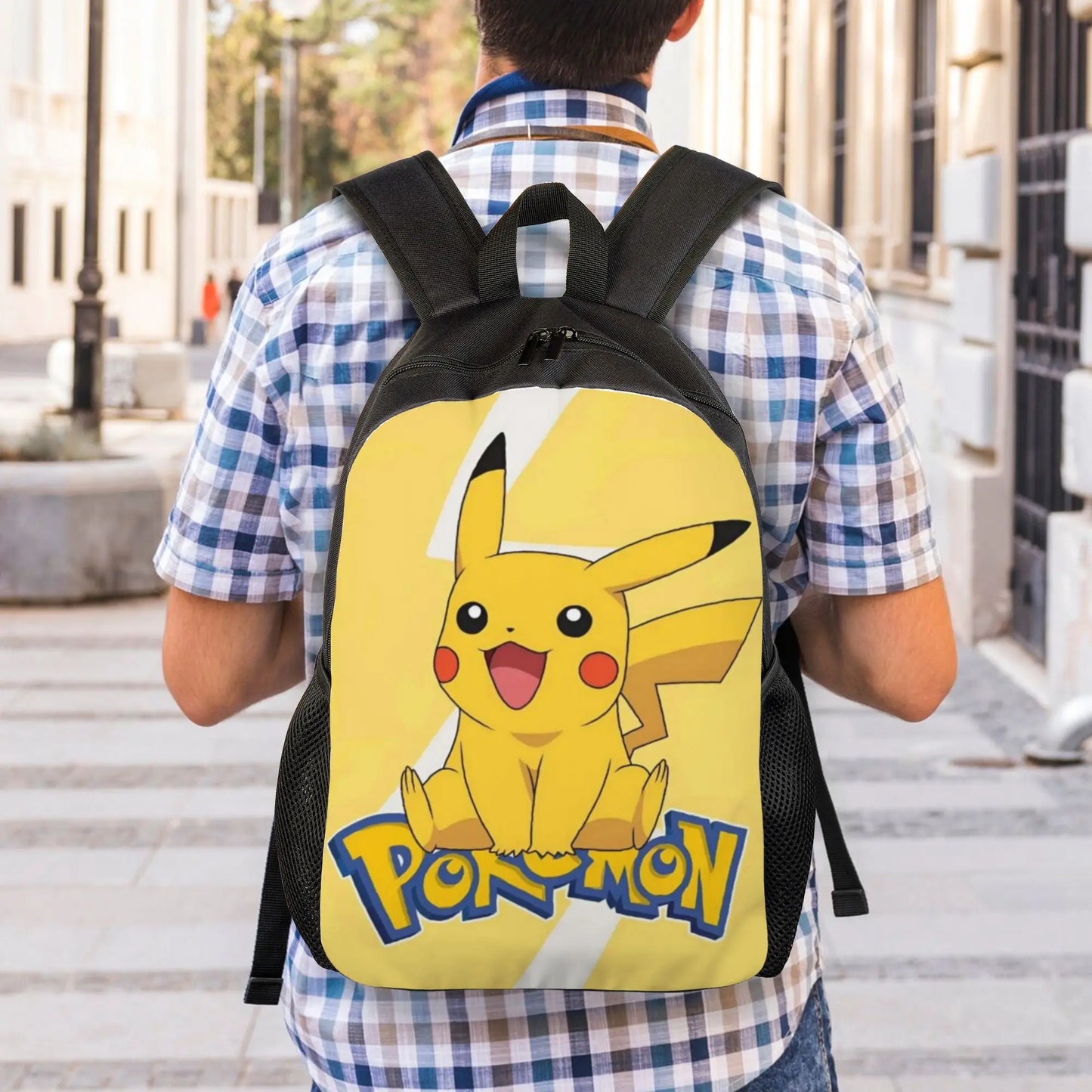 Bandai Pokemon Ita Bag Pikachu Backpack Kawaii Rucksack