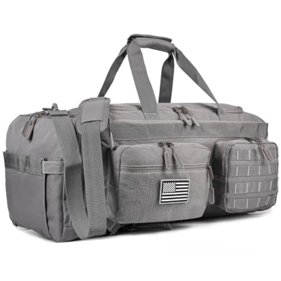 Tactical Duffle Bag Three In One Gym Backpack MOLLE