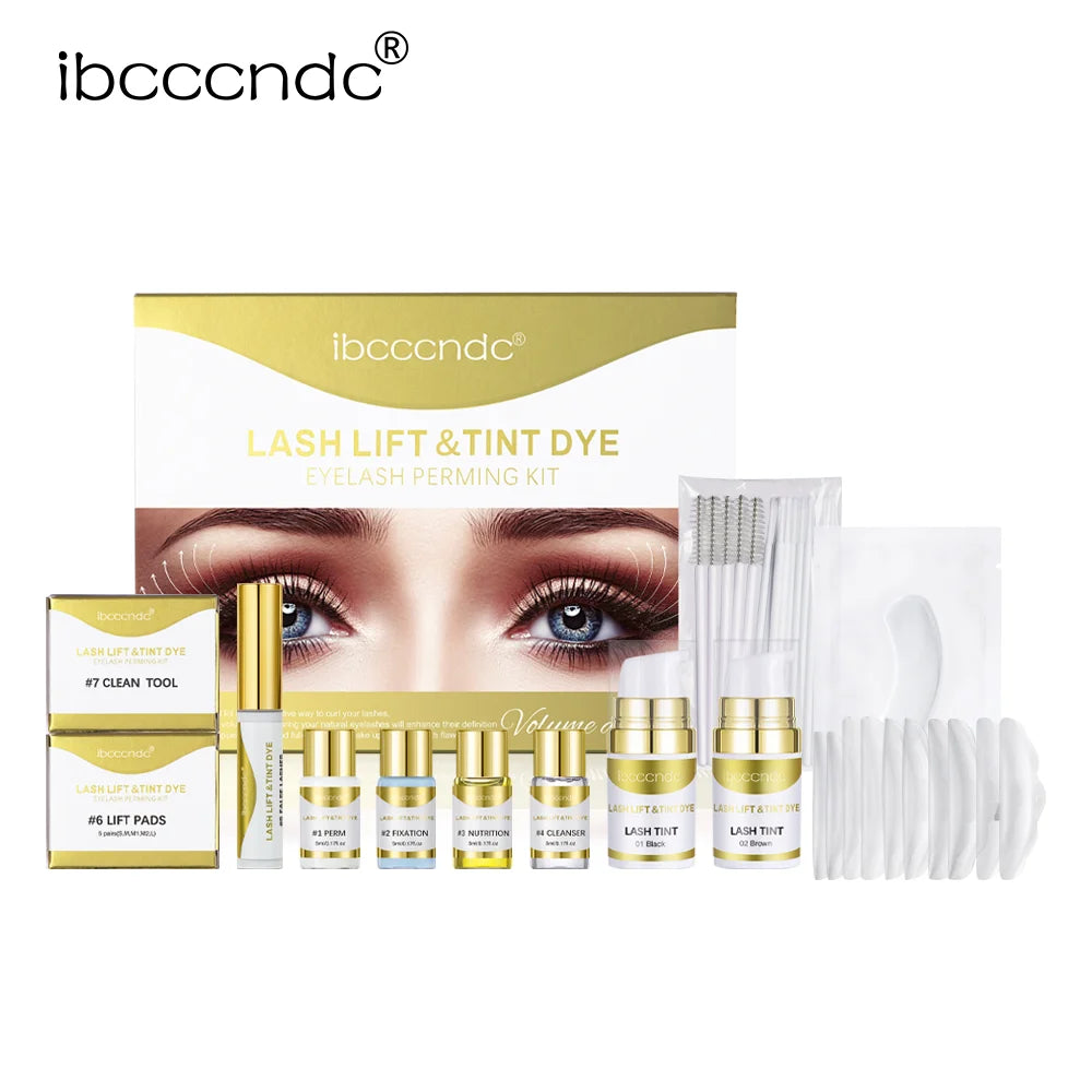 Ibcccndc Semi Permanent Lash Lift Kit Brow Lamination Dye