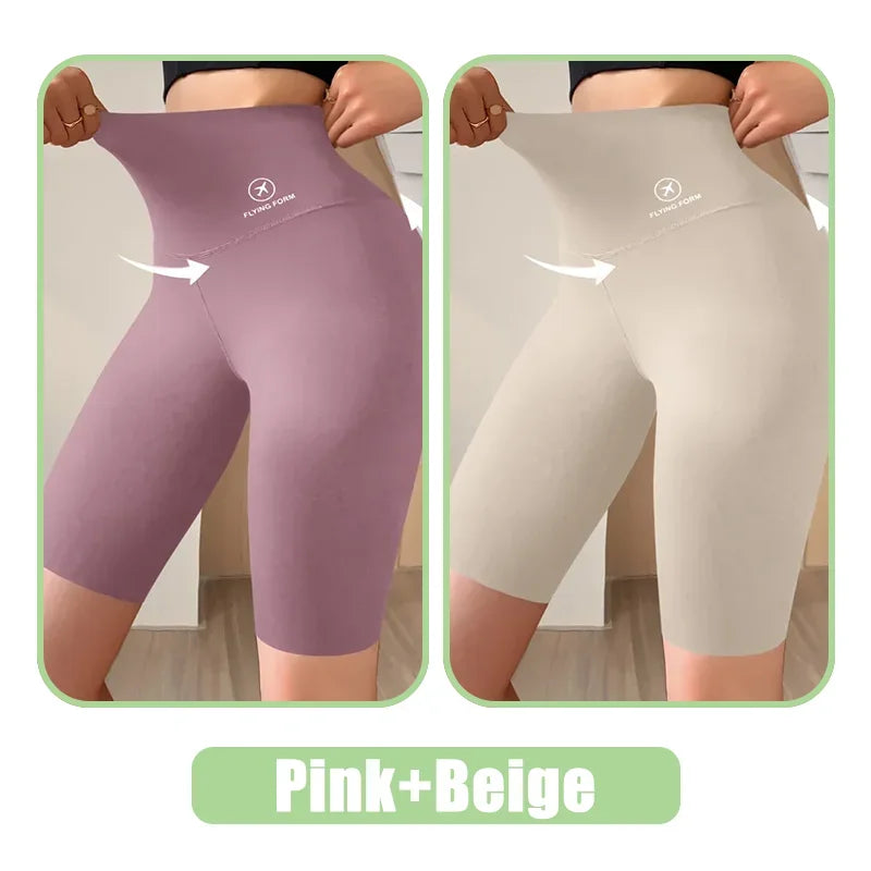 Women's Yoga Shorts High Waist Push Up Gym Fitness