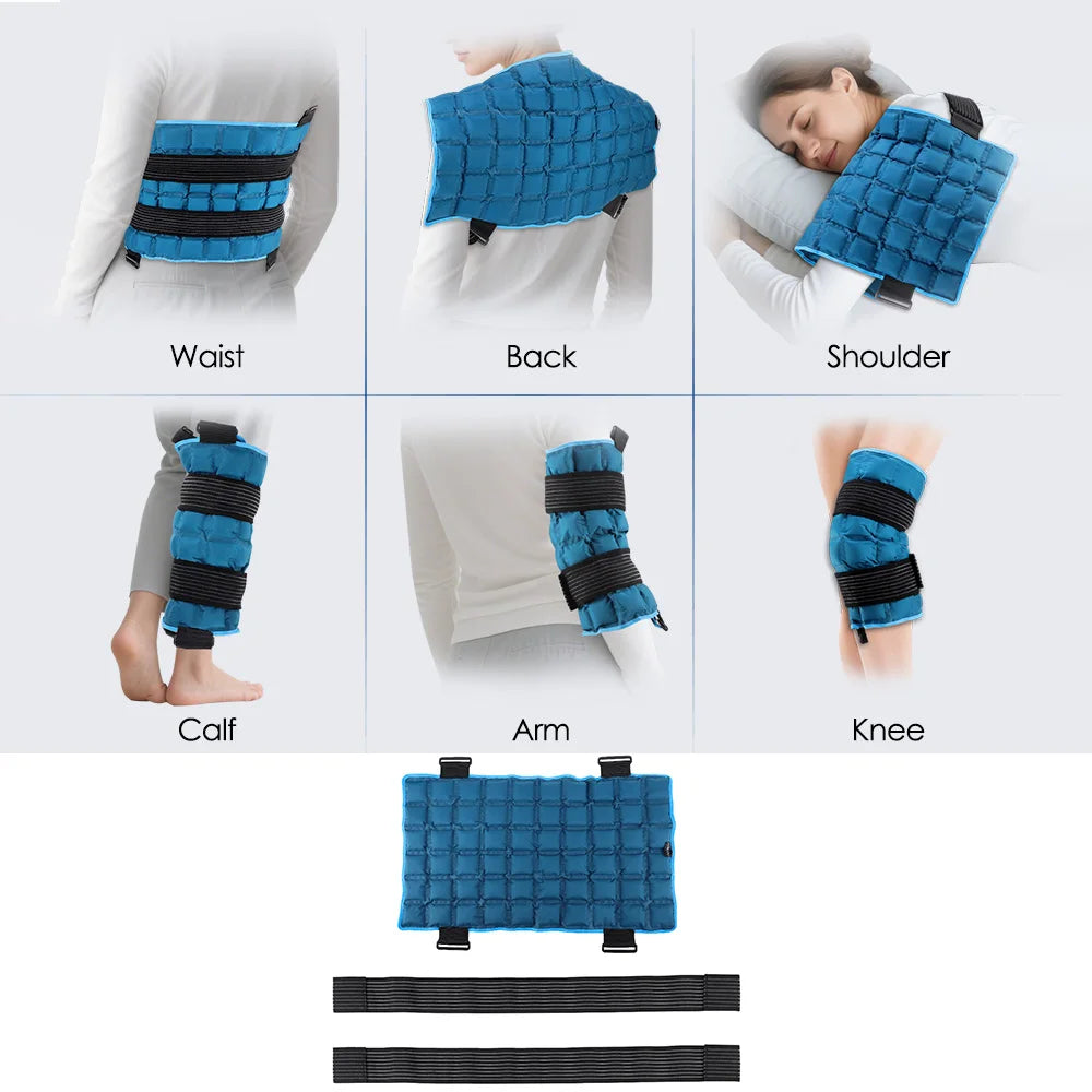 Hailicare Ice Pack for Back Relief Reusable Cold Wrap