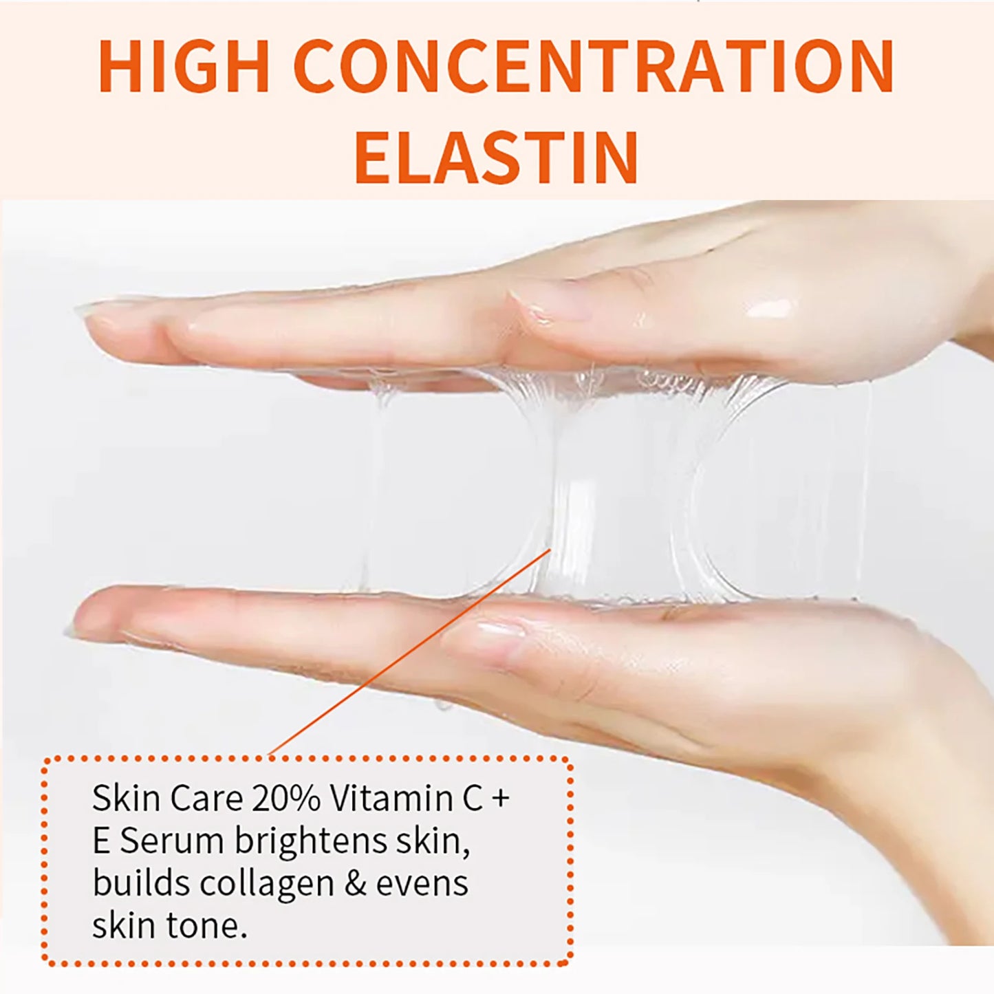 AILKE Vitamin C E Brightening Face Serum Dark Spots Reduction