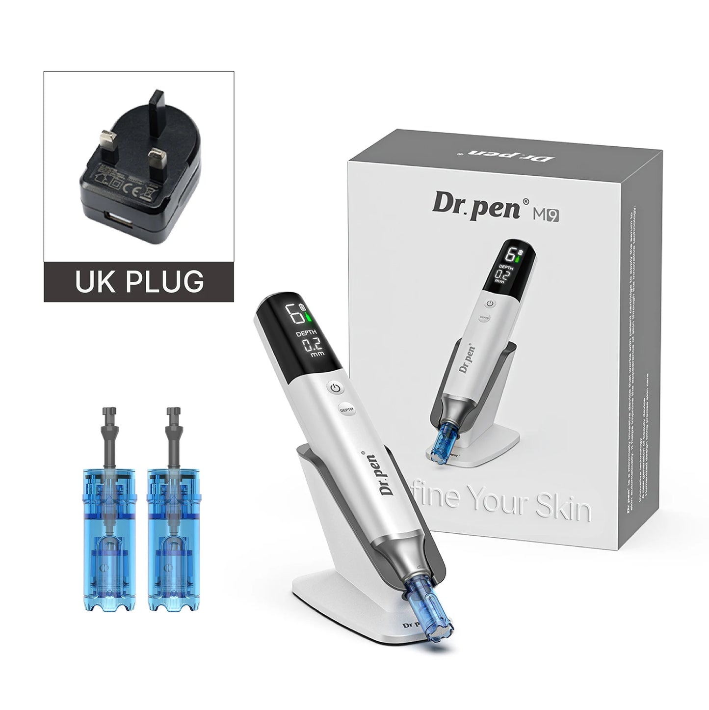 Hello Face DrPen M9 Microneedle Device With M300 LED Mask