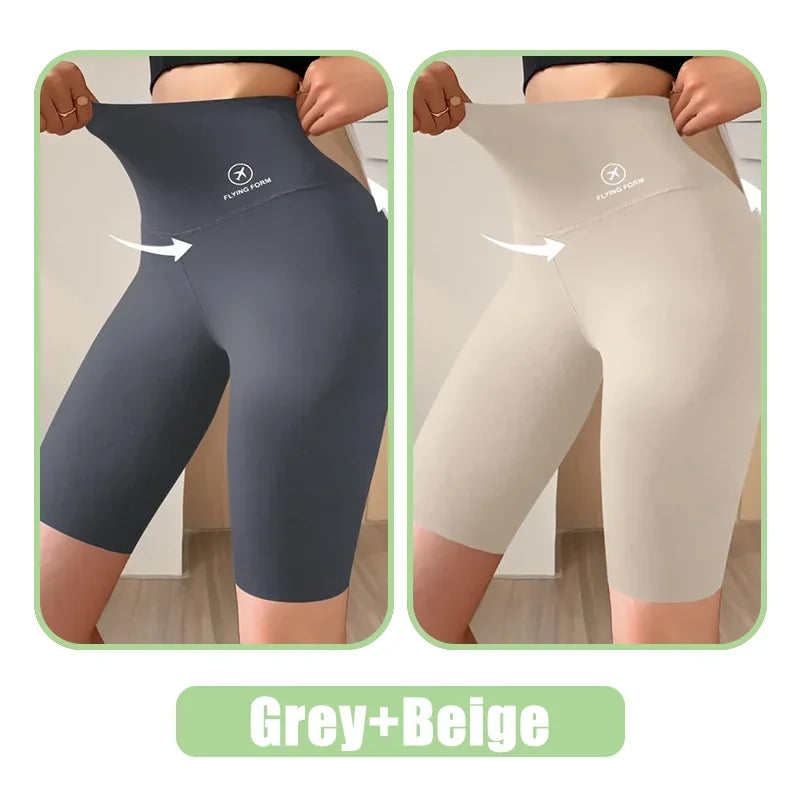 Women's Yoga Shorts High Waist Push Up Gym Fitness