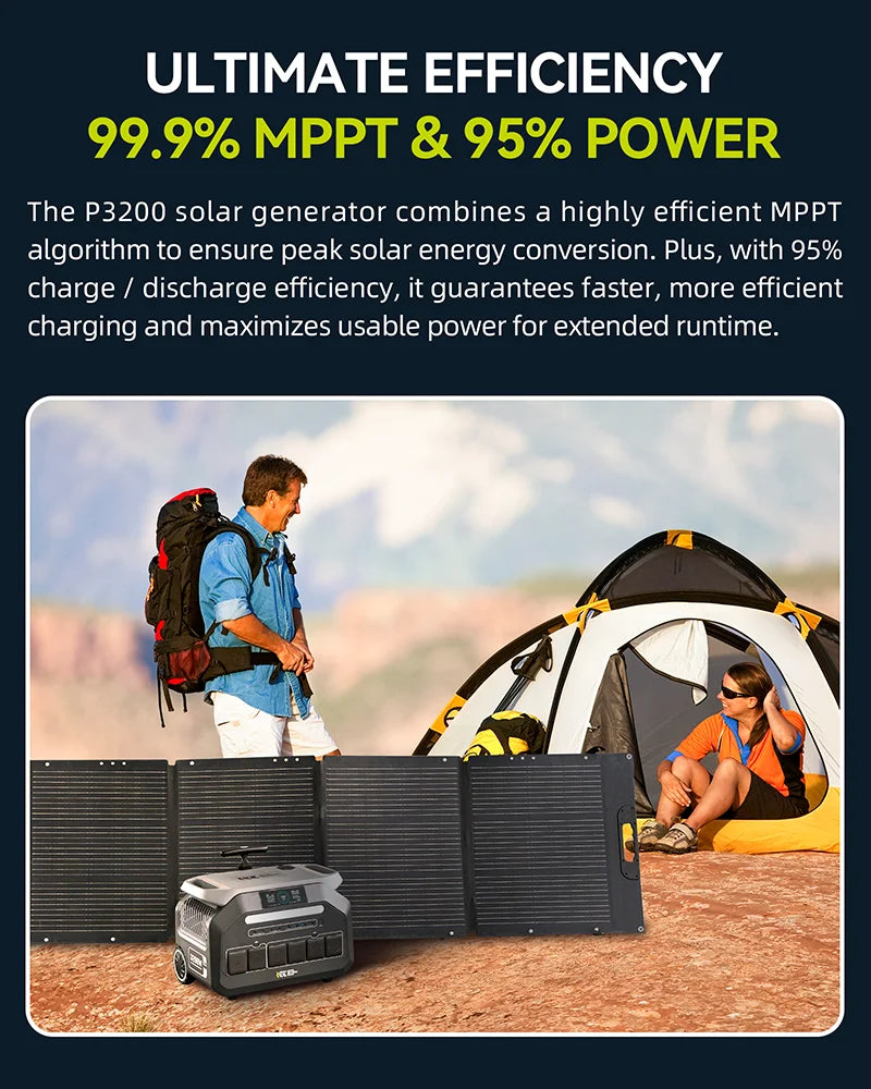 IEE Portable Power Station With Fast Charging Backup Power
