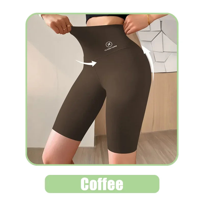 Women's Yoga Shorts High Waist Push Up Gym Fitness