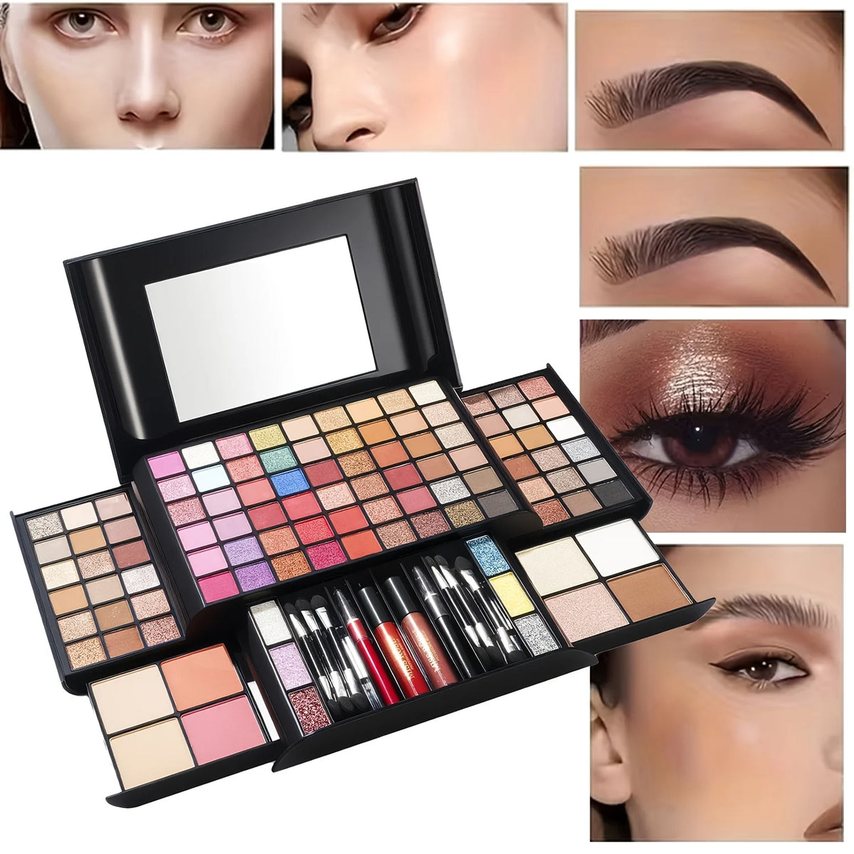 Complete All In One Makeup Set For Full Face Beauty